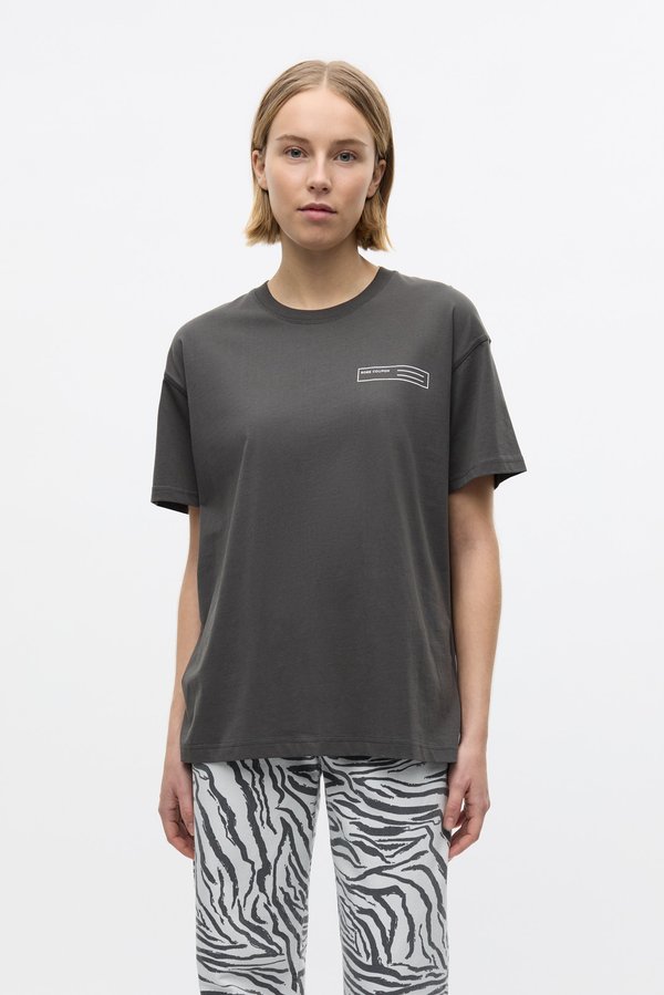 ENKULLA TEE - Print T-shirt - asphalt3
