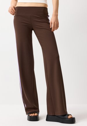 House, HOSE IM STRAIGHT-FIT - Dresside alumine osa - dark brown
