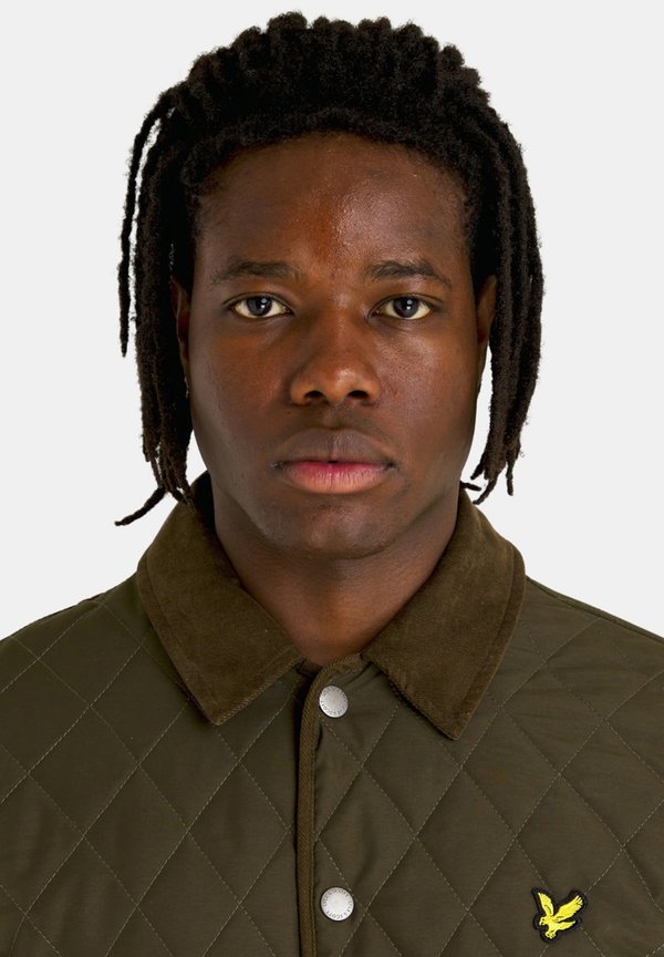 QUILTED - Light jacket - olive3