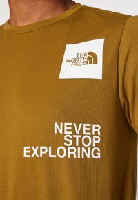 The North Face GRAPHIC BOXES FOUNDATION TEE - Camiseta deportiva - moss green
