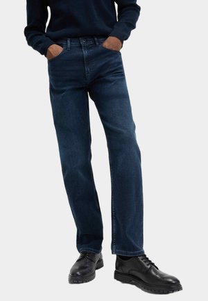 STRAIGHT FIT COMFORT STRETCH  - Vaqueros rectos - blue black