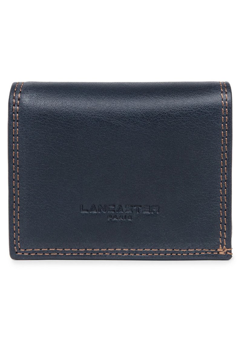 LANCASTER SOFT VINTAGE HOMME - Wallet - bleu foncé camel