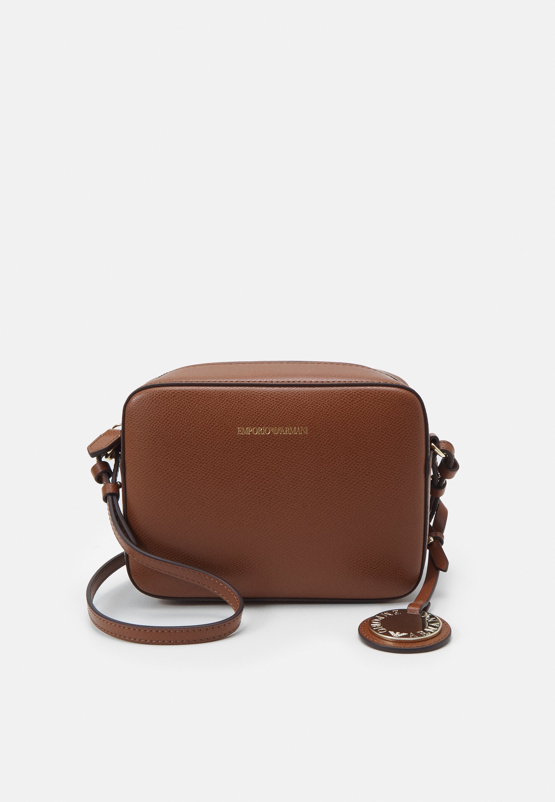 Emporio Armani FRIDACAMERA CASE - Borsa a tracolla - tabacco/nero/marrone  chiaro - Zalando.it