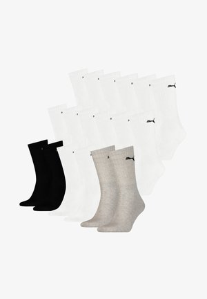 Puma 18 PACK - Sportsocken - white/grey/black