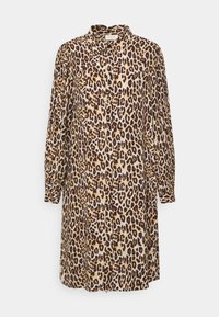 Freequent ELSIE - Vestido camiseiro - silver mink mix