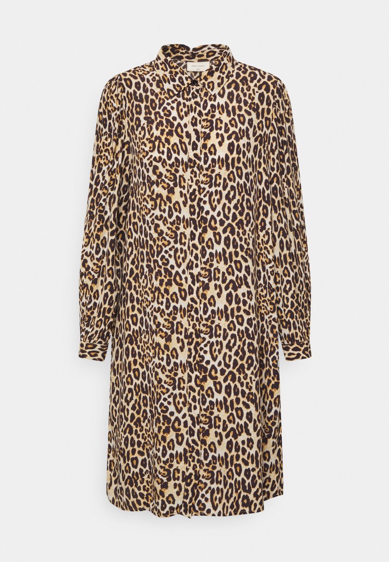 Freequent ELSIE - Vestido camiseiro - silver mink mix