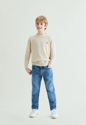 Scalpers, ROUND NECK - Felpa - taupe
