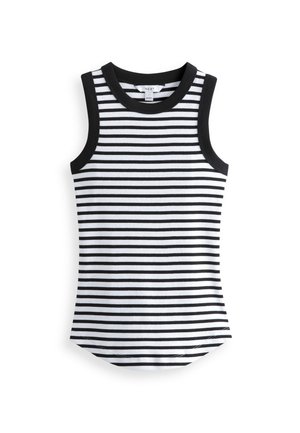 Next RACER TANK STANDARD - Top - black white stripe