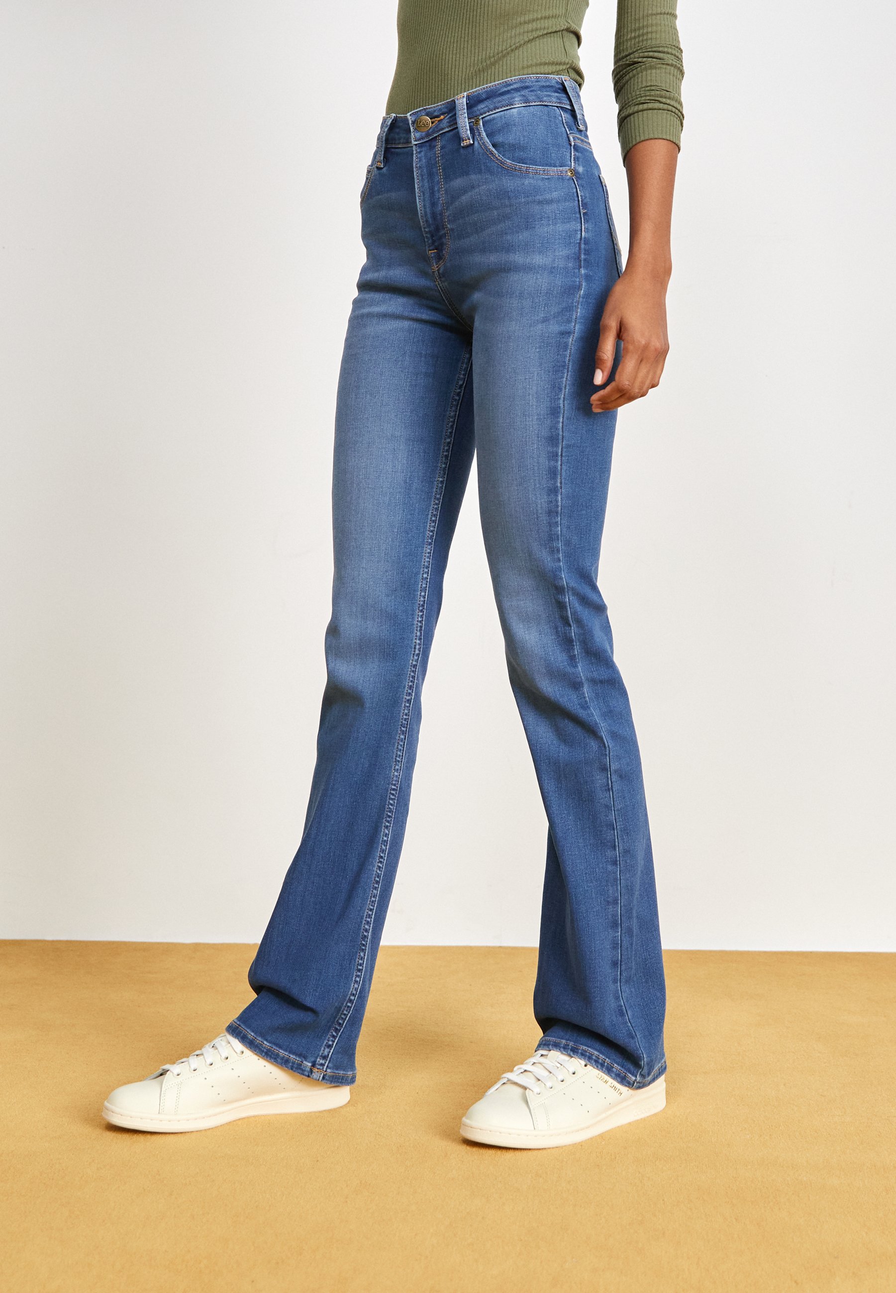 Mid Rise Rise Bootcut Jeans Lee Jeans Low Waist Bootcut Jeans