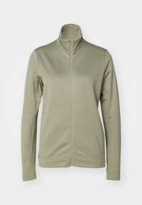 RIDER TECH ZIP JACKET - Mikina na zip - limit green