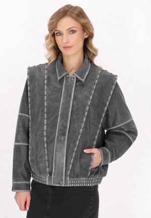 DreiMaster, Giacca di pelle - grey