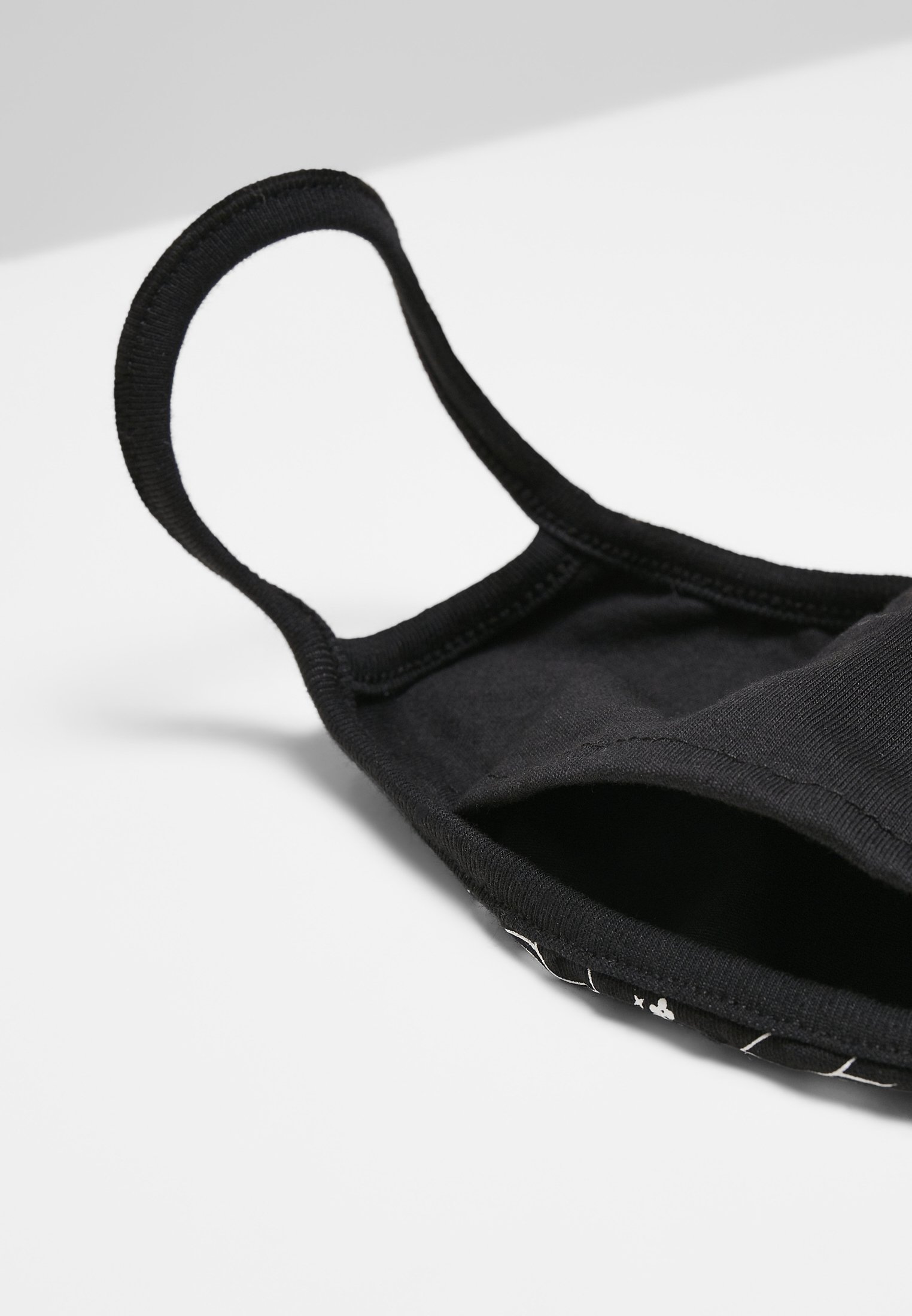 Mister Tee Stoffen mondkapje - black/white/zwart - Zalando.nl