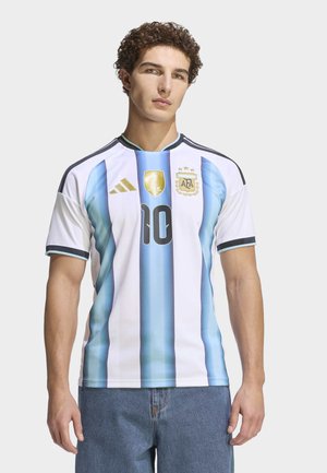 ARGENTINA AFA HOME MESSI 10 - Landsholdstrøjer - white icey blue light blue