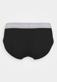 Calvin Klein Underwear HIP BRIEF 3 PACK COTTON STRETCH - Cuecas - black