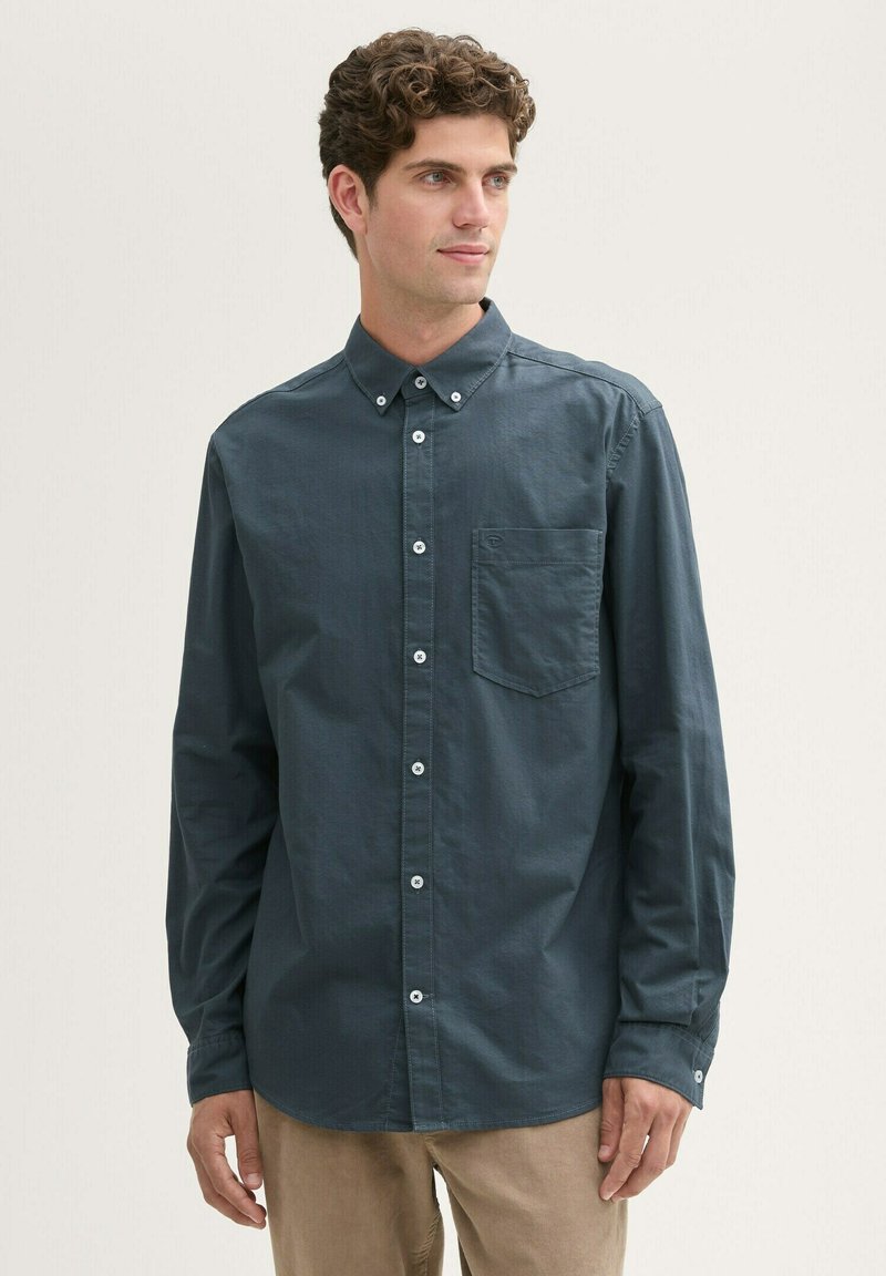 TOM TAILOR OXFORD - Hemd - stormy blue