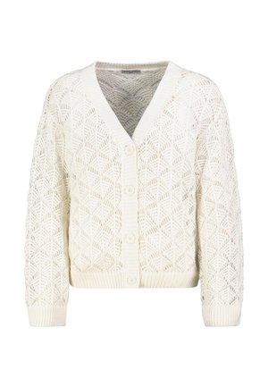 EIGHT 2 NINE MIT AJOUR  - Strickjacke - light-beige