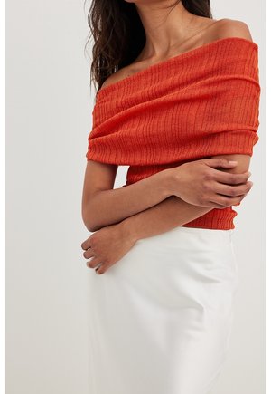 T-shirt imprimé - orange