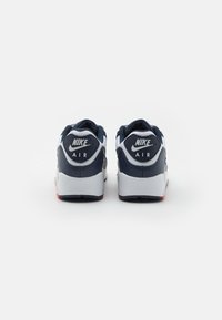 Nike Sportswear AIR MAX 90 - Tenisky - obsidian/pure platinum/track red