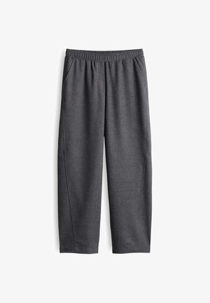 OPUS, MID RISE BARREL FIT - Trousers - hazy fog melange