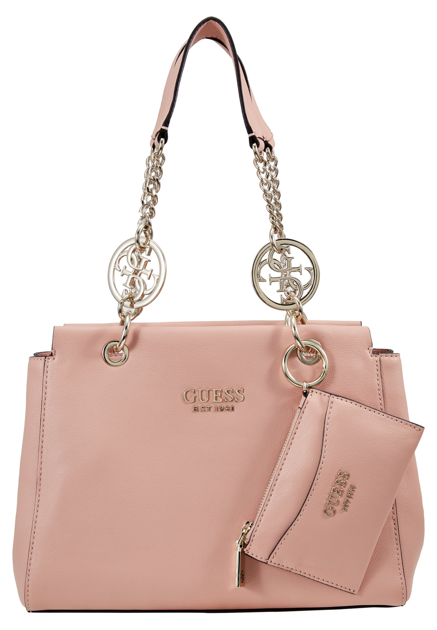 Guess TARA GIRLFRIEND SATCHEL SET Håndveske peach Guess TARA GIRLFRIEND SATCHEL SET Håndveske peach