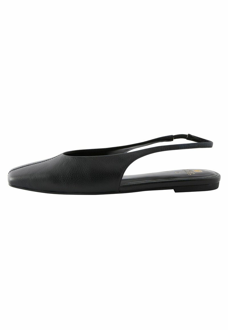 Next FOREVER COMFORT - REGULAR FIT - Takaa avoimet ballerinat - black
