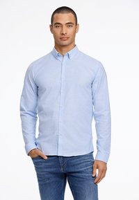 Lindbergh OXFORD SUPERFLEX - Camicia - lt blue mix