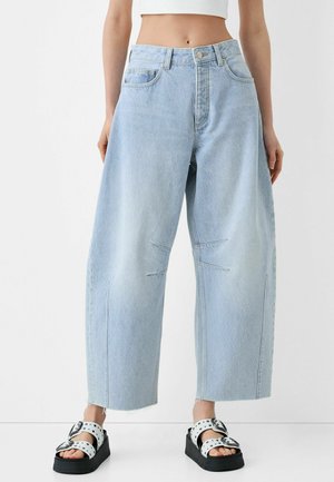 Jean boyfriend - light-blue denim