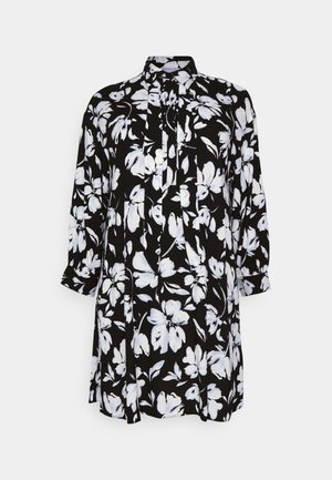 Anna Field Curvy Skjortekjole - black/white