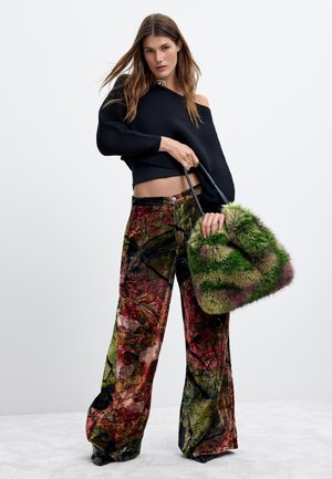 Desigual, MEDIUM HAIR CAMOUFLAGE BAG M. C. LACROIX - Bolso de mano - black