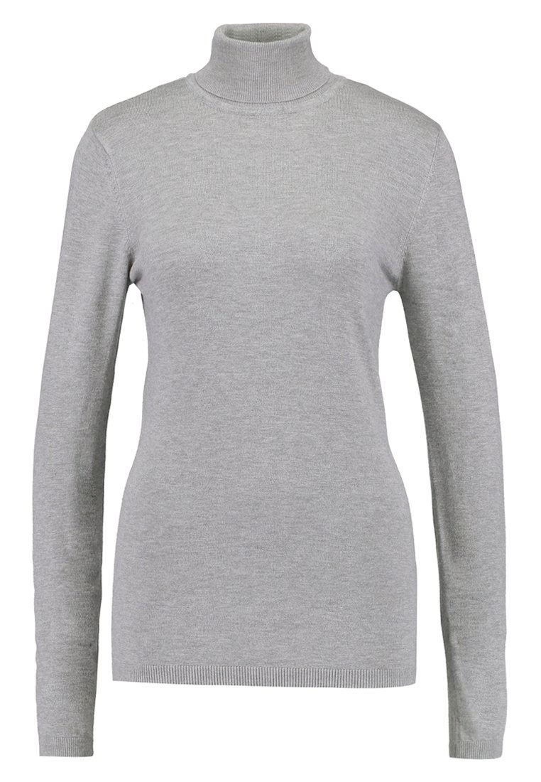 Damen Strickjacken | ICHI MAFA Strickpullover grey melange/grau-meliert - ML23827 Damen Strickjacken | ICHI MAFA Strickpullover grey melange/grau-meliert - ML23827