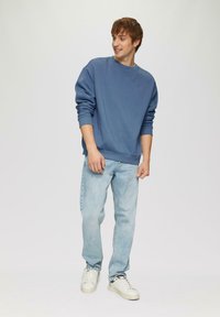 QS LOGO - Sweater - blau