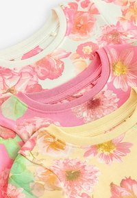 Next 3 PACK REGULAR FIT - Nattplagg set - pink yellow
