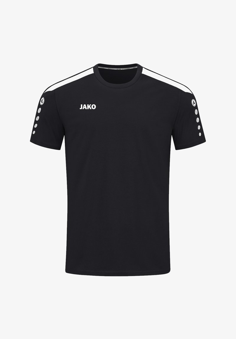 JAKO FUSSBALL - TEAMSPORT - POWER - T-shirt de sport - schwarzweiss