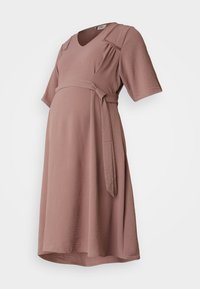 OLMMETTA FLOW LIFE DRESS - Kjole - elderberry