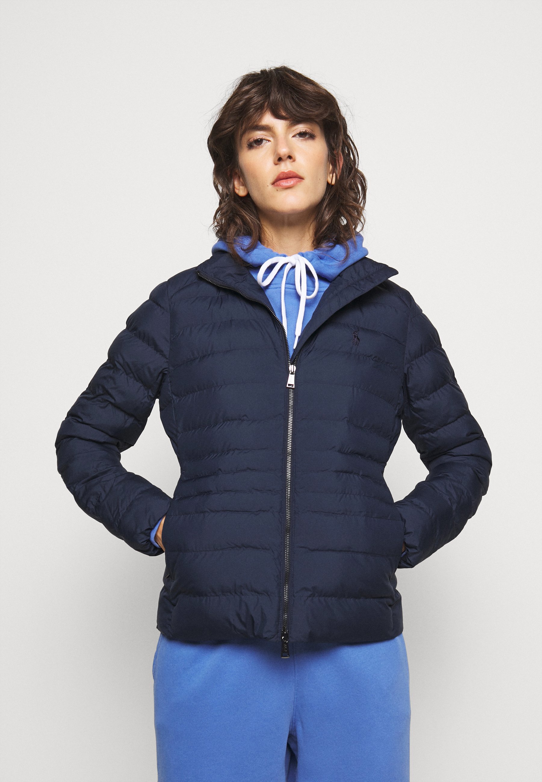 polo aviator navy jacket