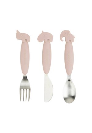 EASY-GRIP SET DEER FRIENDS  - Couverts pour enfants - powder