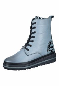 Manitu Wedge Ankle Boots - grau