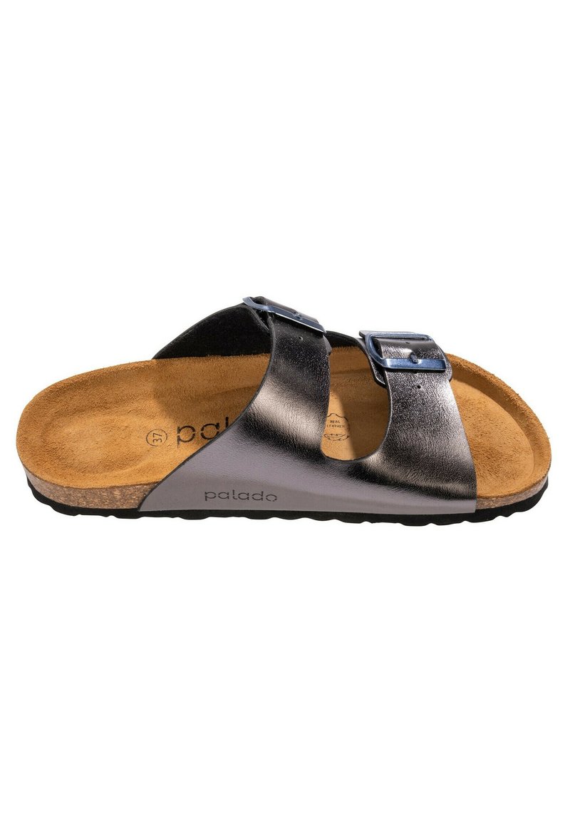 Damen Sneaker | Palado KORFU Pantolette flach antra/grau - QH59327 Damen Sneaker | Palado KORFU Pantolette flach antra/grau - QH59327