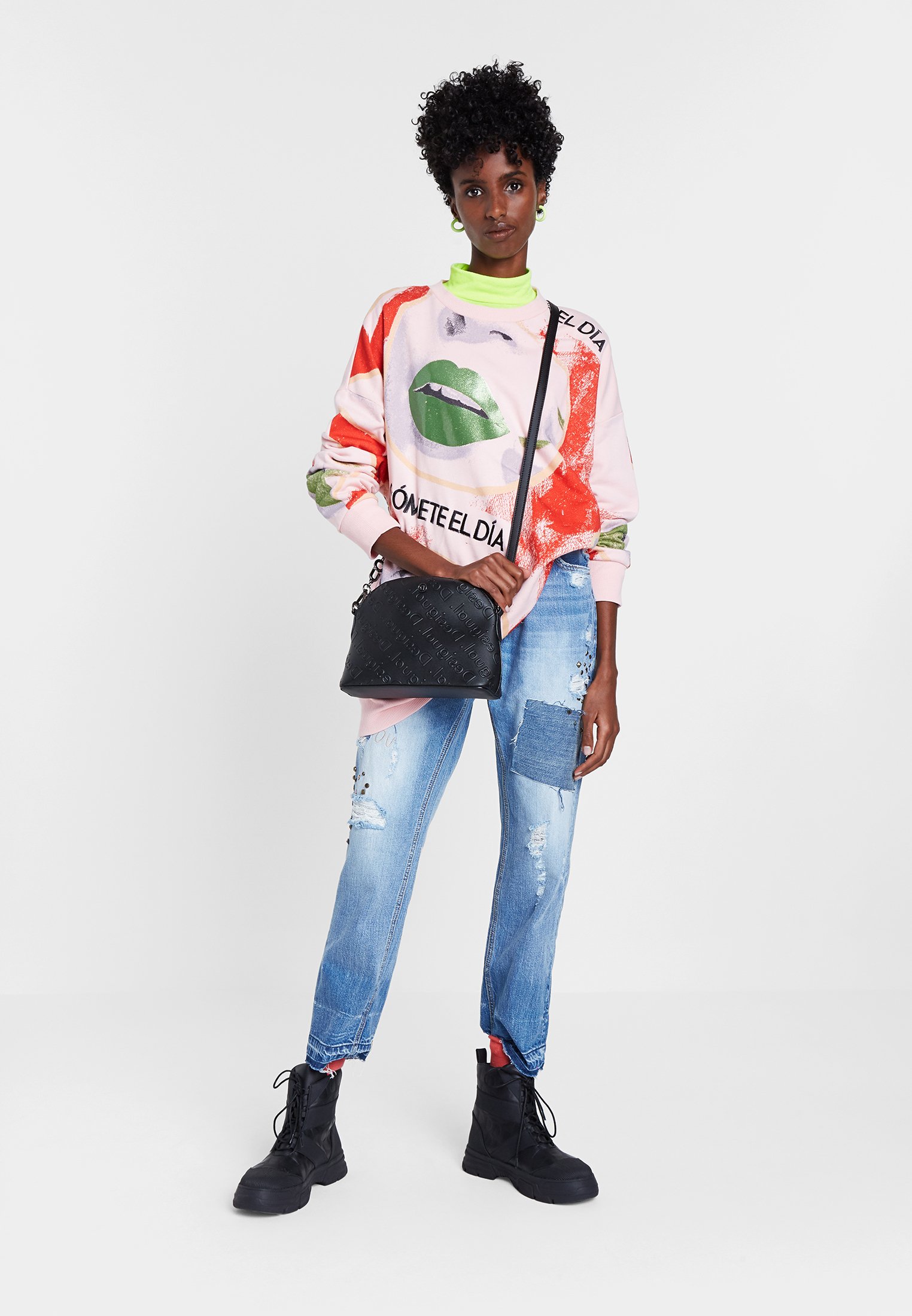 Desigual LIPSING Sweater redRood Zalando.nl Desigual Trui redRood Zalando.nl
