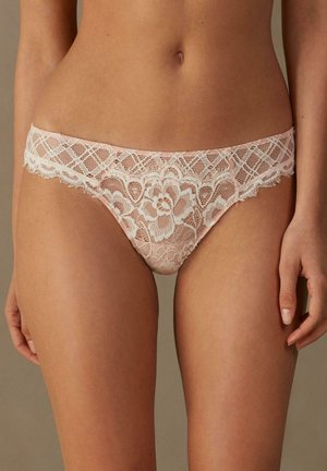 FLORAL GROOVE - String - hellrosa elfenbein