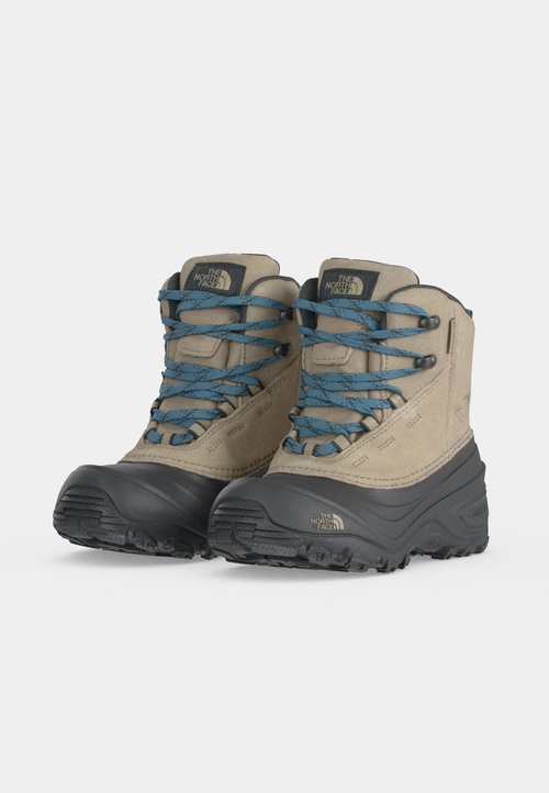 The North Face CHILKAT LACE WP UNISEX - Botas para la nieve - timeless taupe/pale teal — photo 3
