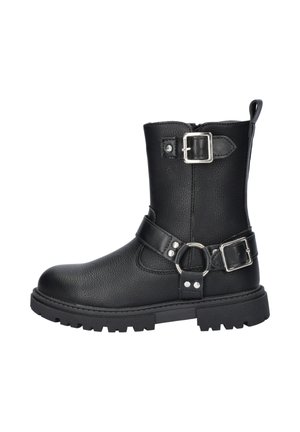 Cowboy-/Bikerlaarsjes - zwart