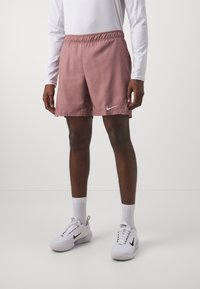 Nike Performance - SHORT - Urheilushortsit - smokey mauve/white Pienoiskuva 1