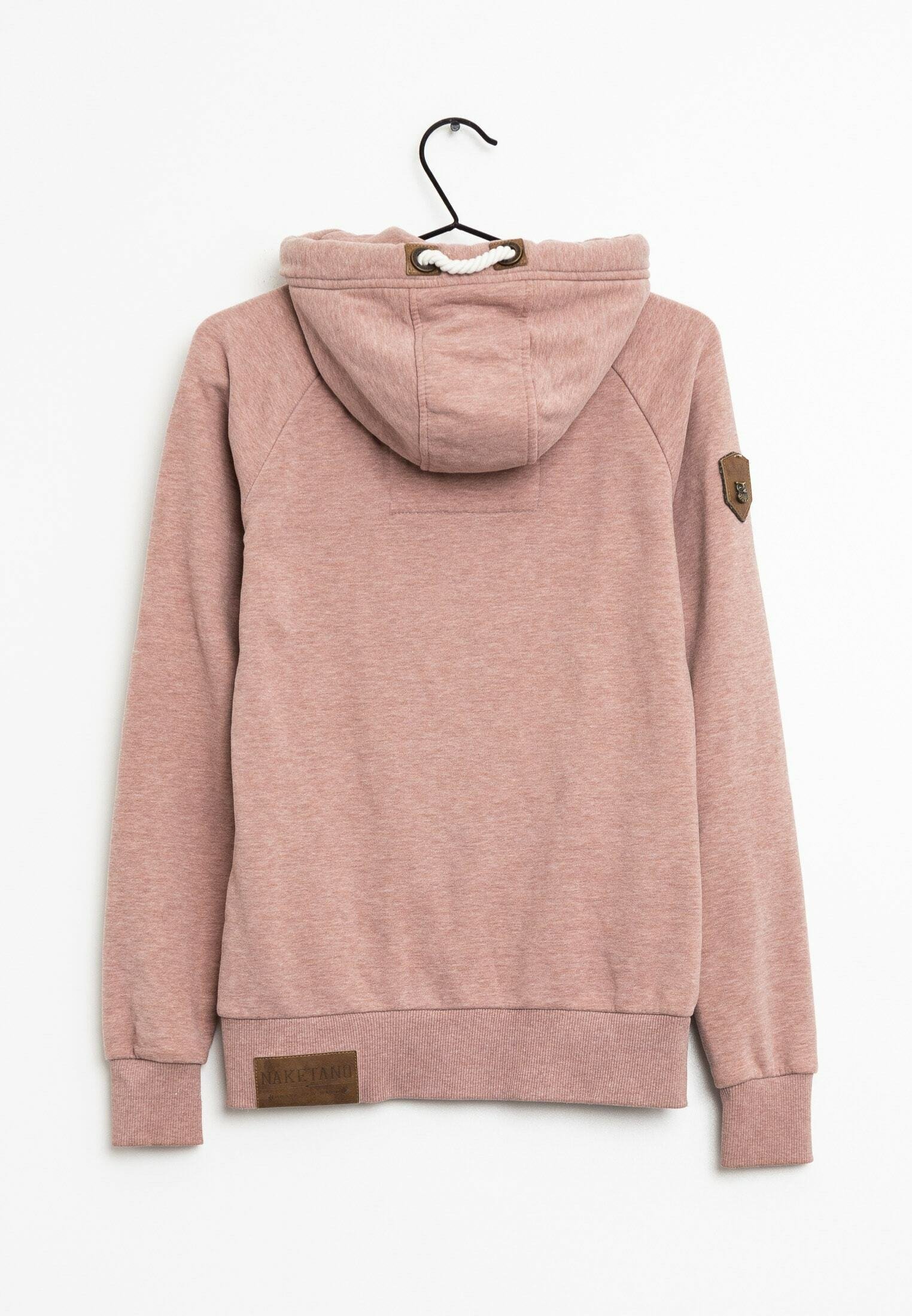 Naketano Felpa con zip - pink/fuxia - Zalando.it