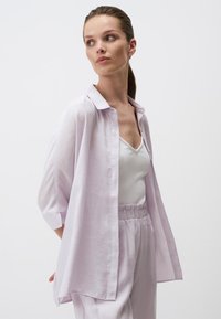 Jimmy Key LOOSE FIT THREE QUARTER SLEEVED SLIT - Camicia - lilac