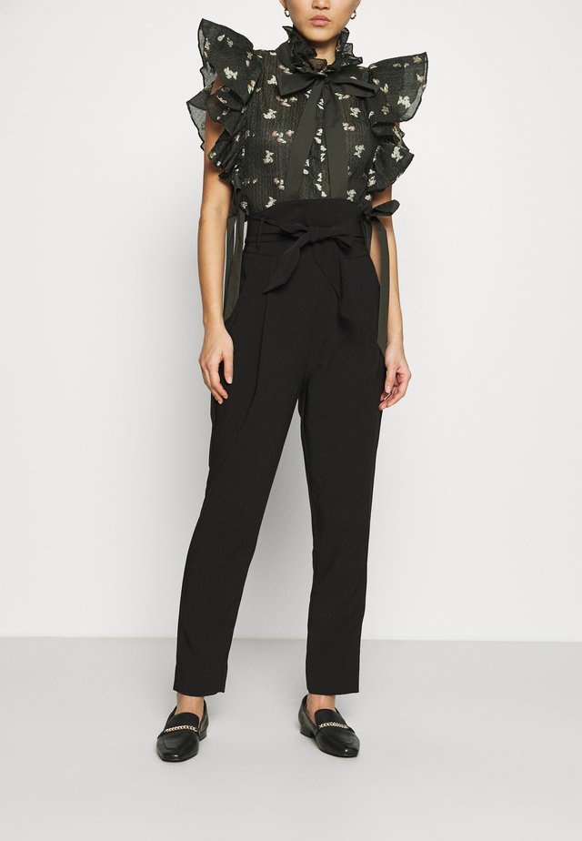 PAVANA - Bukse - anthracite black