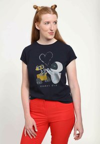 Disney PIXAR WALL-E - SPARKS FLY - T-shirt med print - navy blue