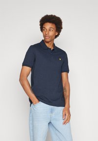 Lyle & Scott - SLUB SHIRT - Poloshirt - dark navy Miniatuurafbeelding 1