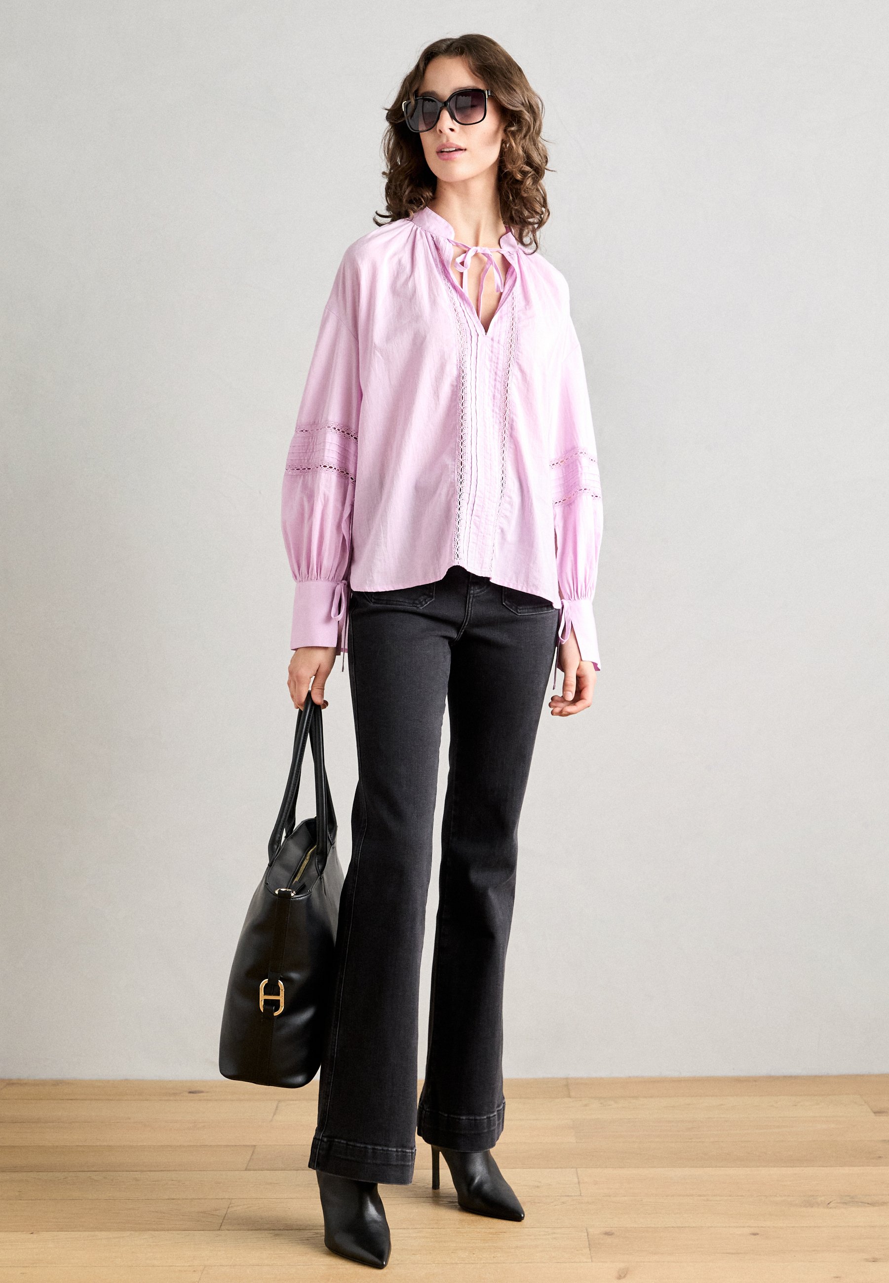 売れ筋商品|||スコッチアンドソーダ シャツ レディース トップス TUNIC - Blouse - light iris pink Scotch & Soda TUNIC - Bluse - light iris pink/pink - Zalando.at