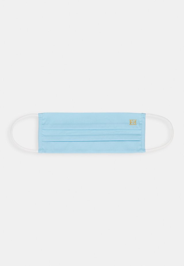 SOLID LOGO - Munnbind i tøy - light blue
